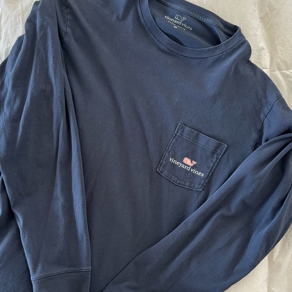 Vineyard Vines Tops - Vineyard Vines Navy Blue Long Sleeve Tee